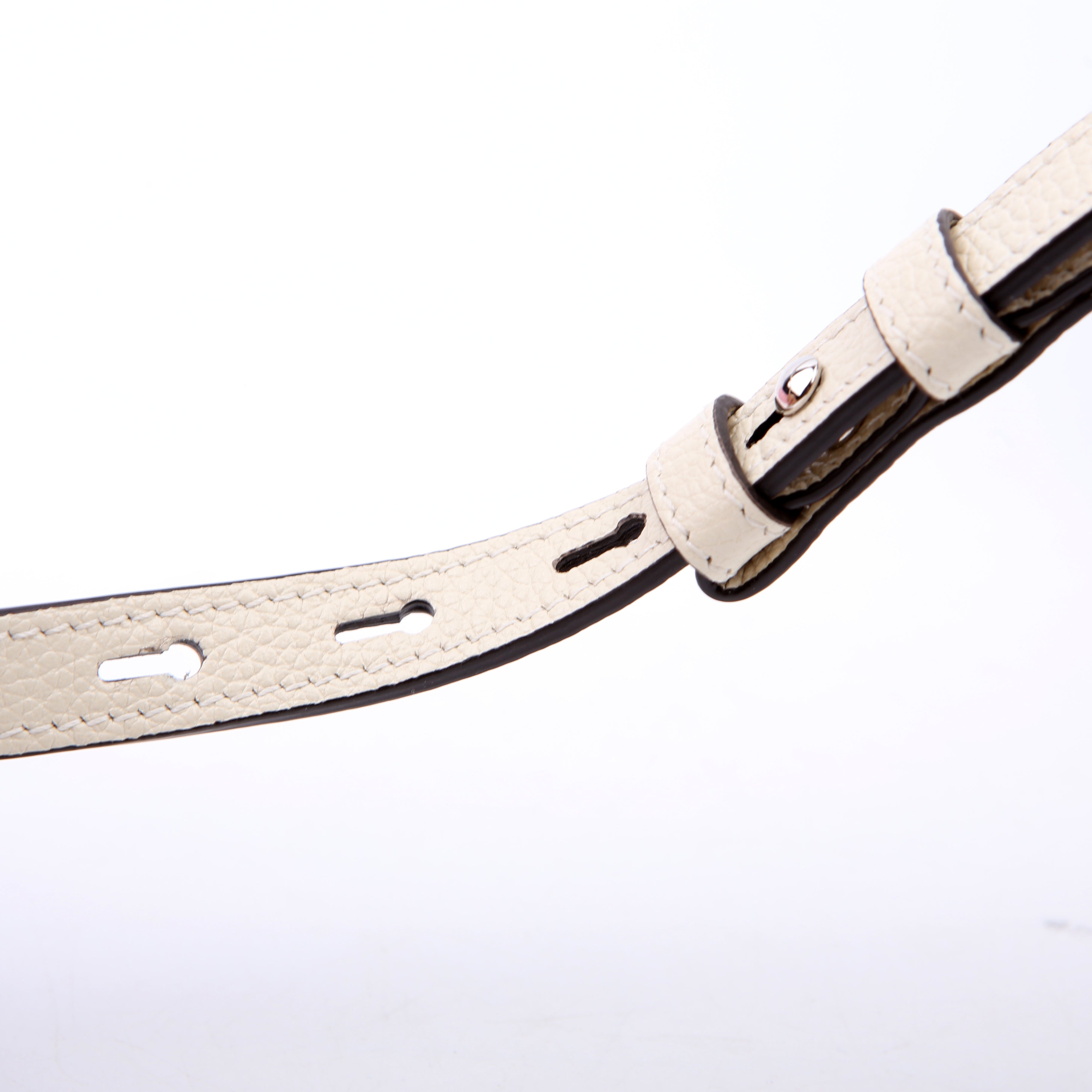 569712 Zumi Top Handle Small White