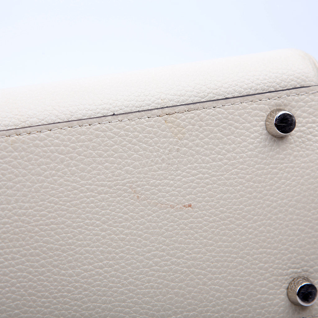 569712 Zumi Top Handle Small White