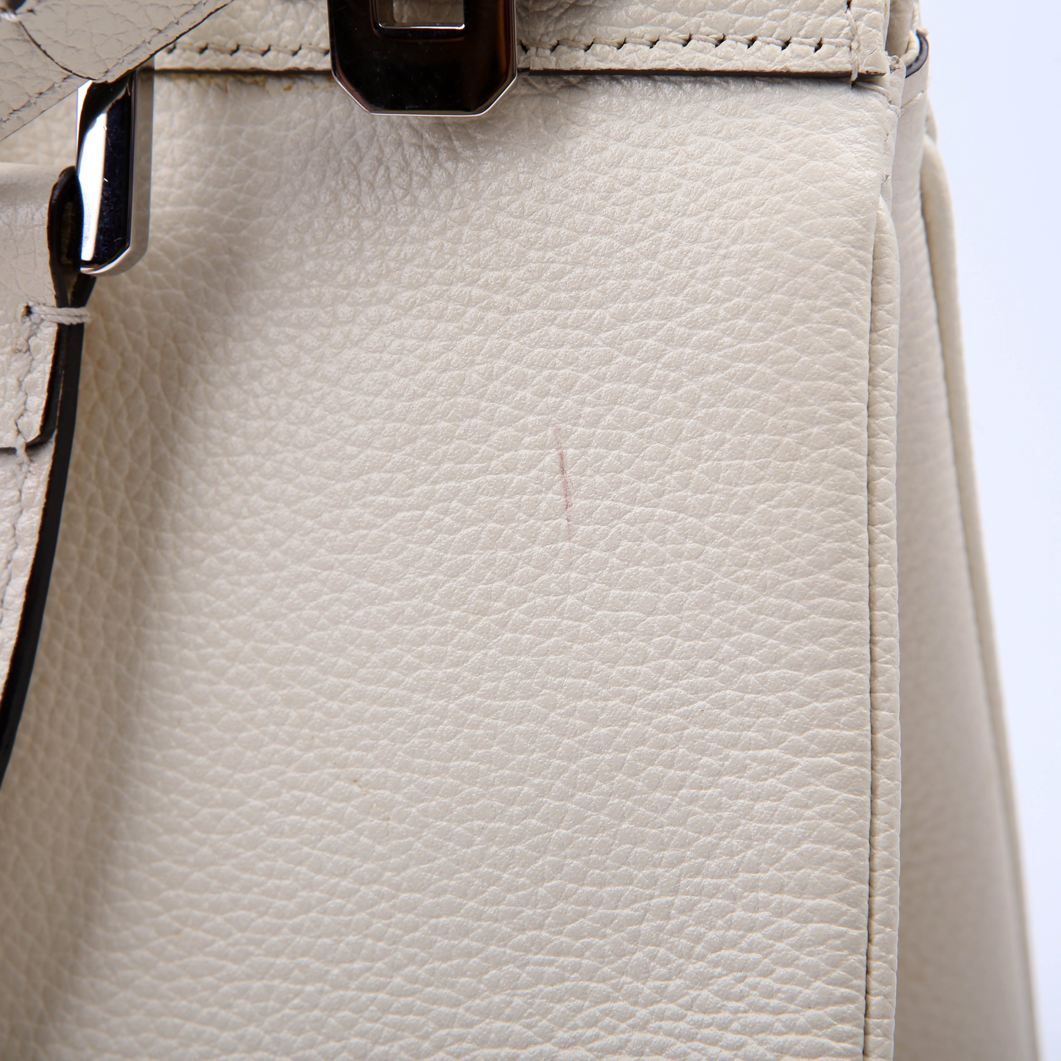 569712 Zumi Top Handle Small White