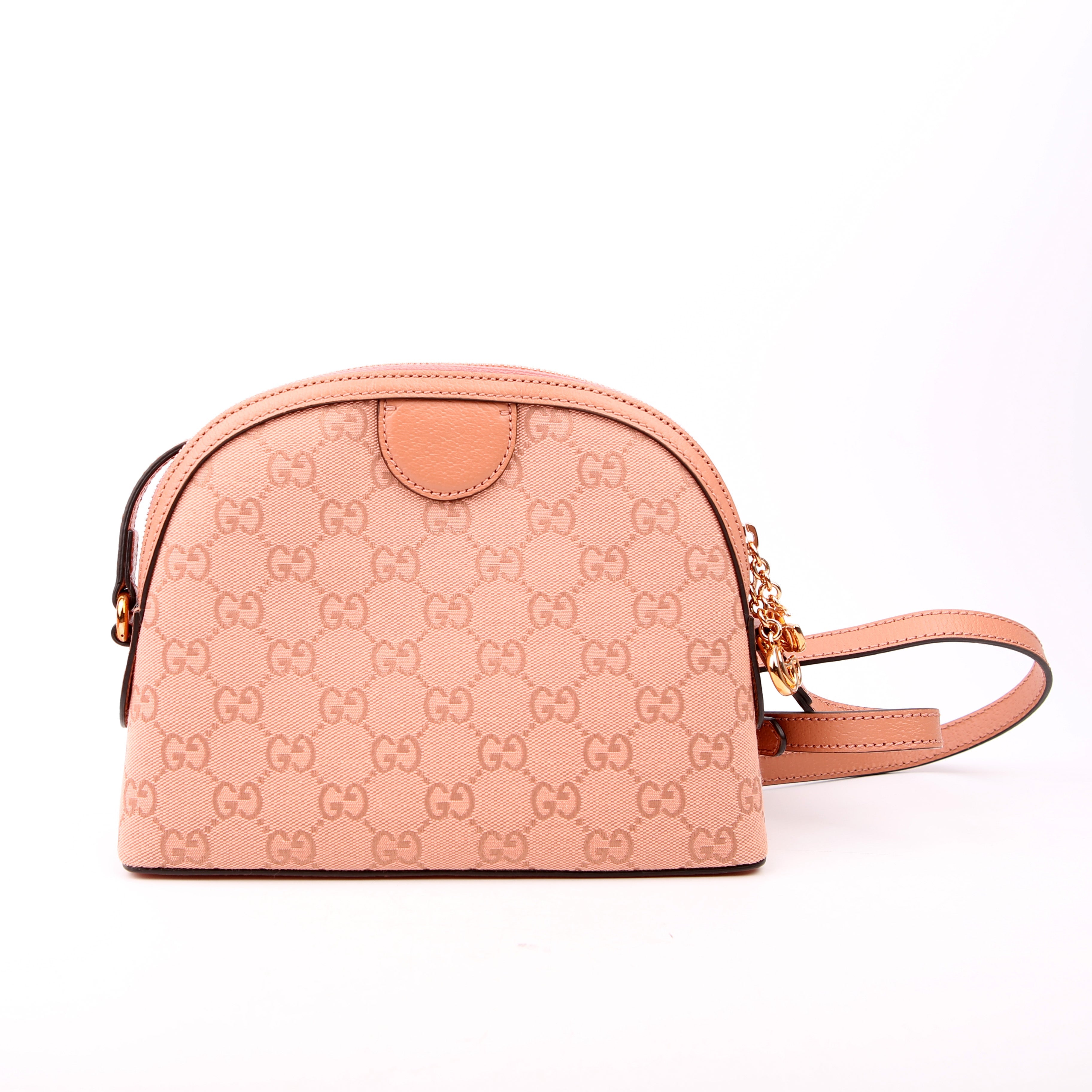 499621 Ophidia GG Small Crossbody Pink