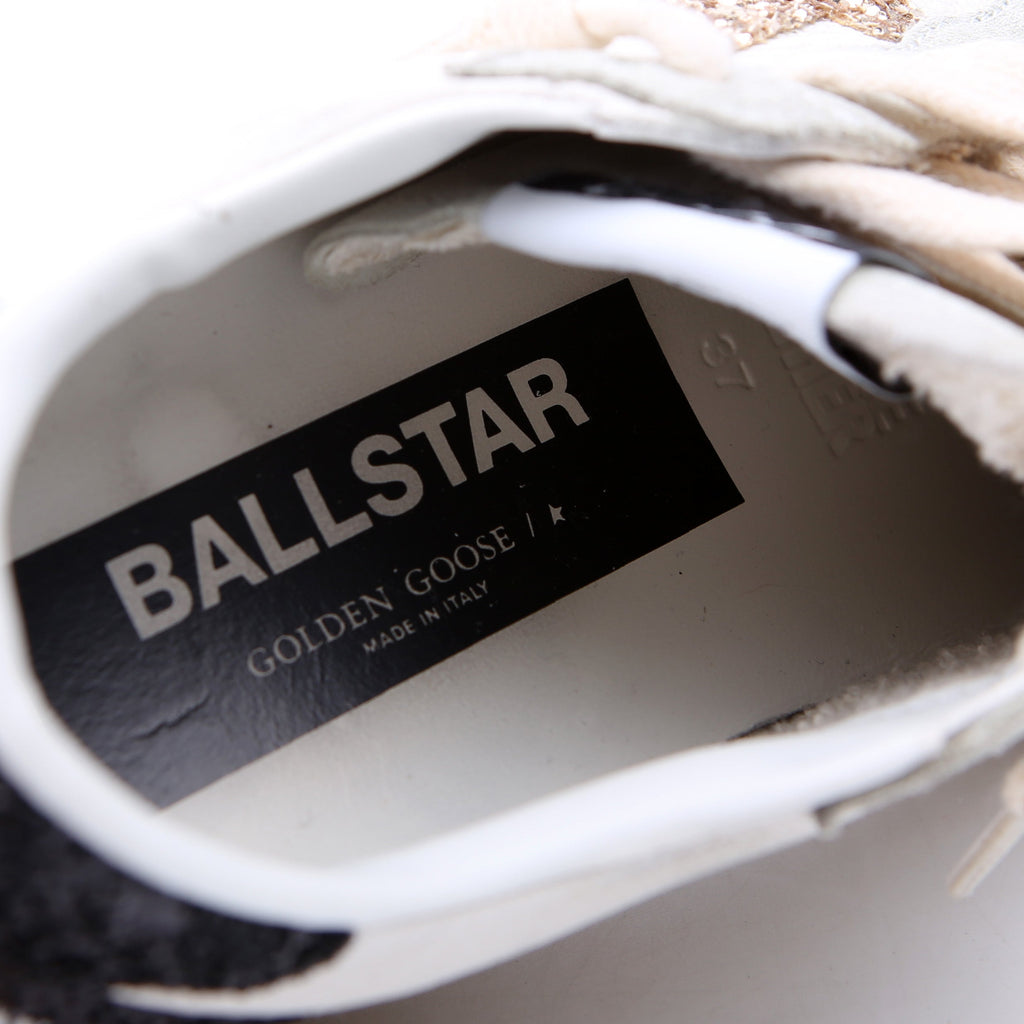 Ballstar Sneakers Size 37 White/Black