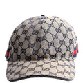 696845 Web Baseball Cap Hat Size XL Beige/Navy