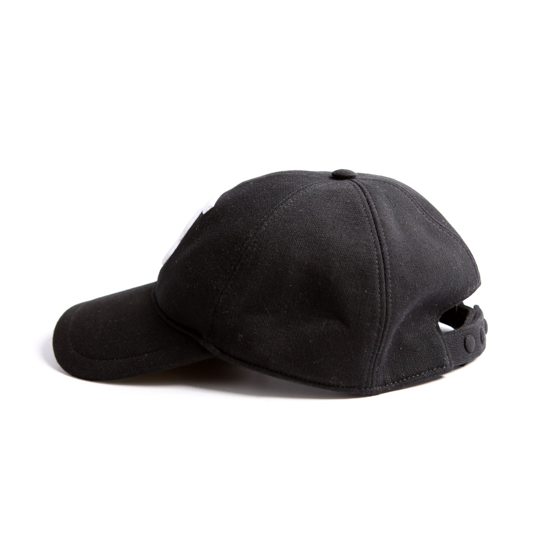 8010946 TB Jersey Baseball Cap Hat Size L Black/White