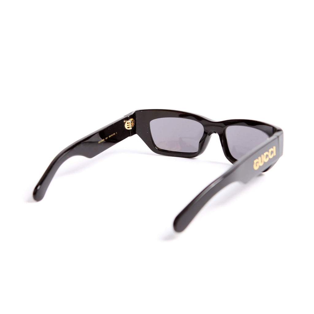 Gucci GG1296S Acetate Cat Eye Sunglasses Black