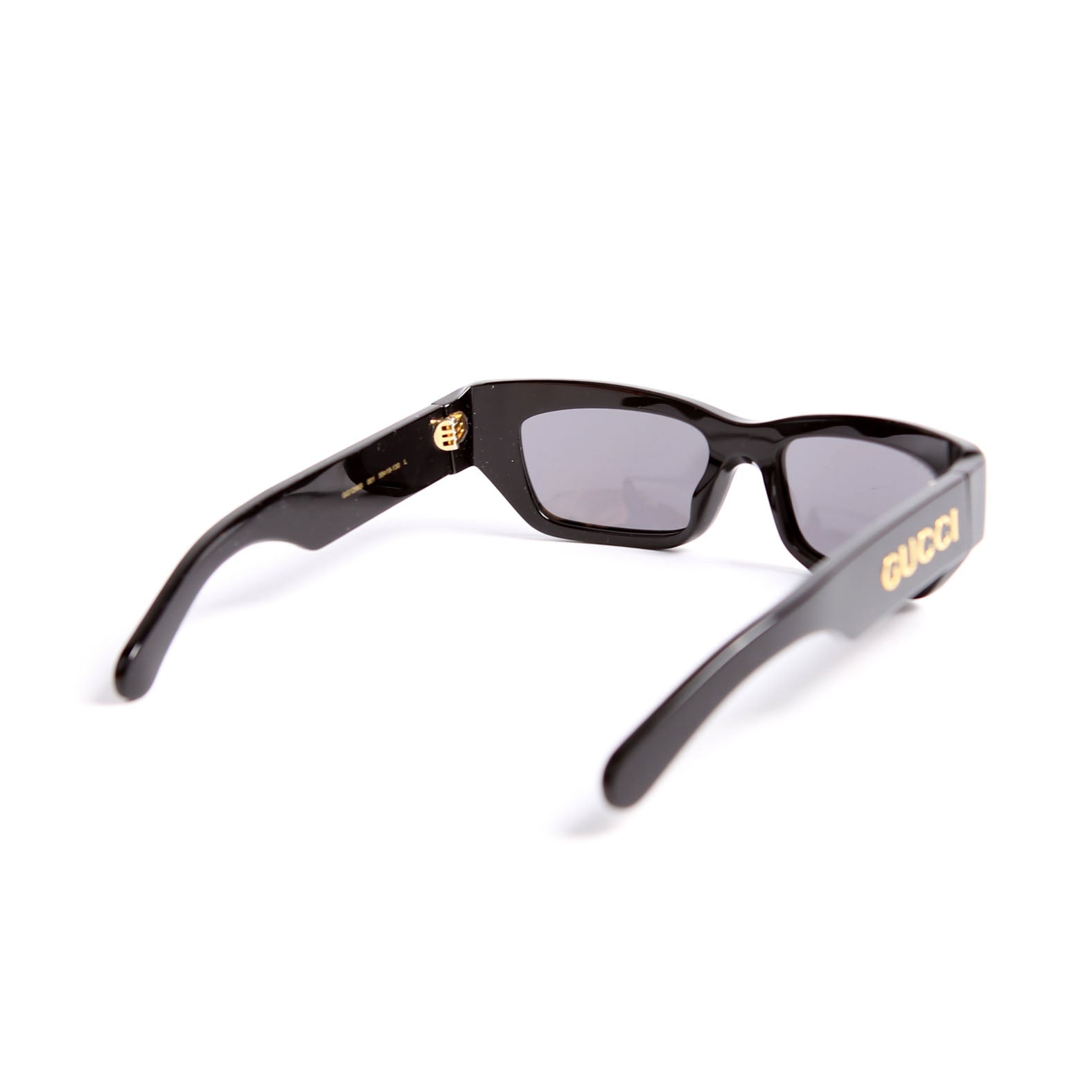 Gucci GG1296S Acetate Cat Eye Sunglasses Black