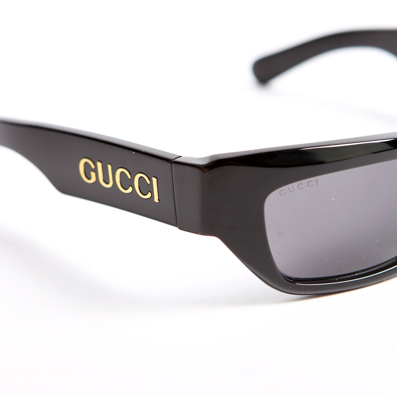 Gucci GG1296S Acetate Cat Eye Sunglasses Black