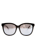 GG0082SK Oversized Square Sunglasses Black