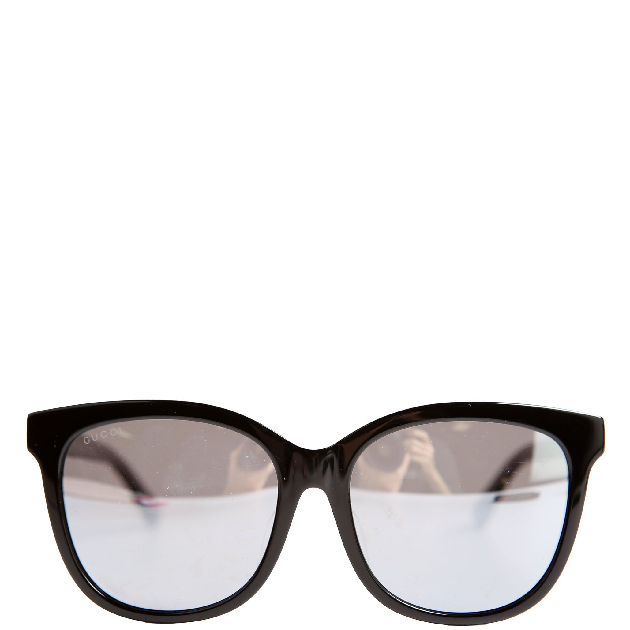 GG0082SK Oversized Square Sunglasses Black