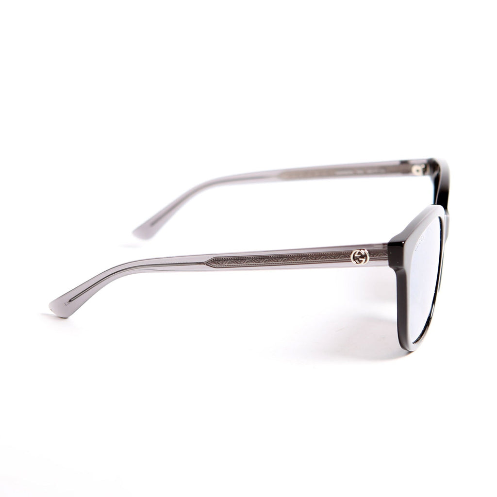 GG0082SK Oversized Square Sunglasses Black