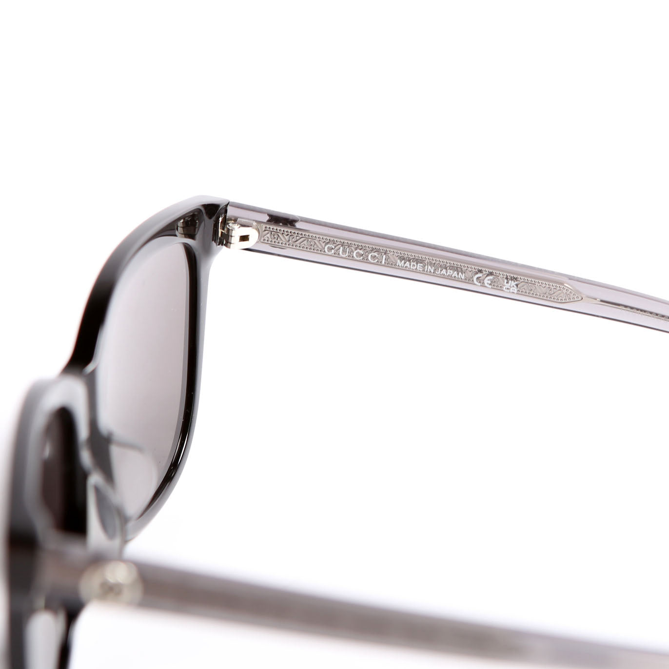 GG0082SK Oversized Square Sunglasses Black