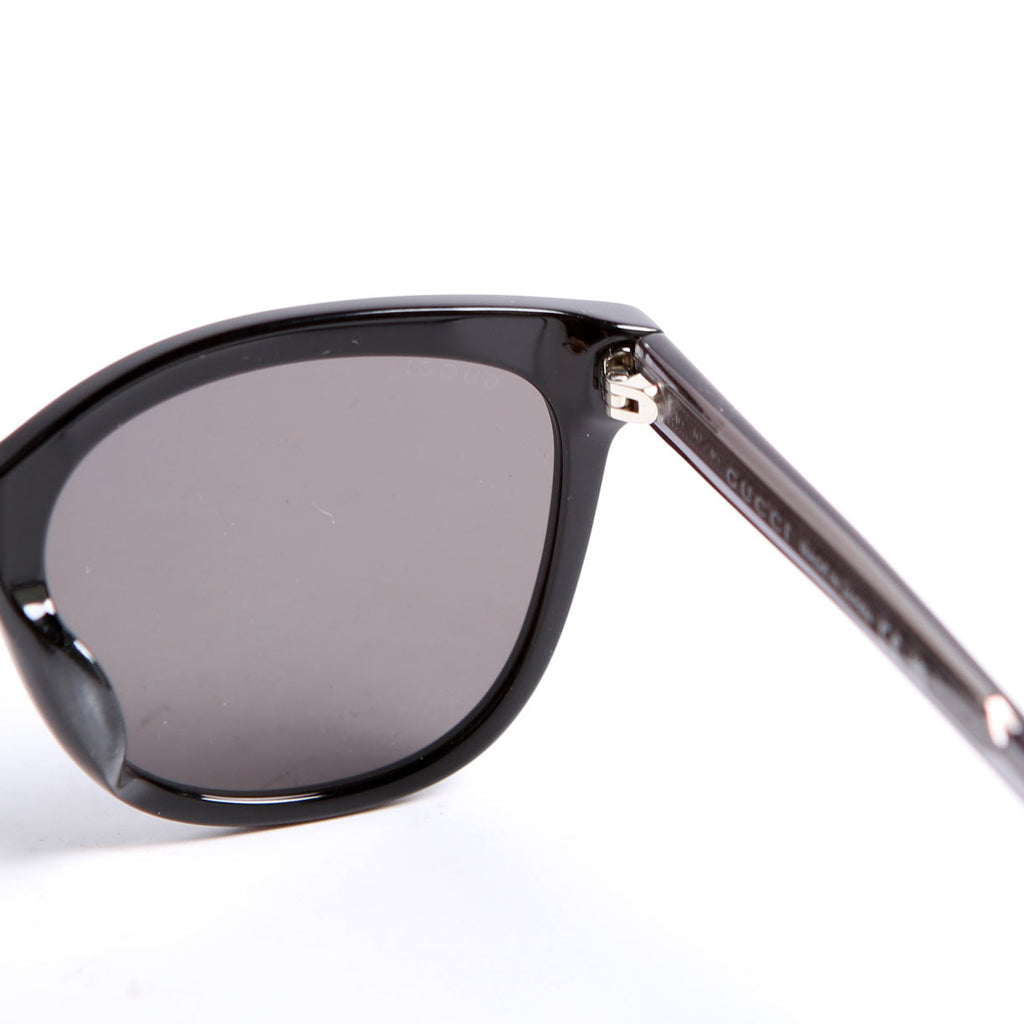 GG0082SK Oversized Square Sunglasses Black