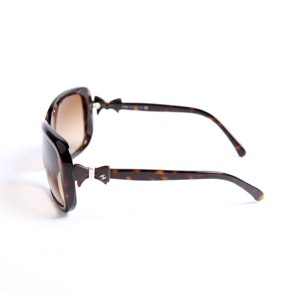 5171 CC Bow Sunglasses Brown
