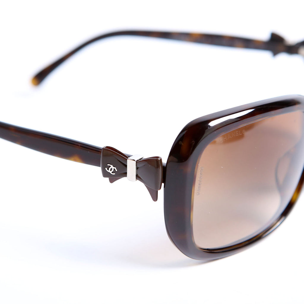 5171 CC Bow Sunglasses Brown
