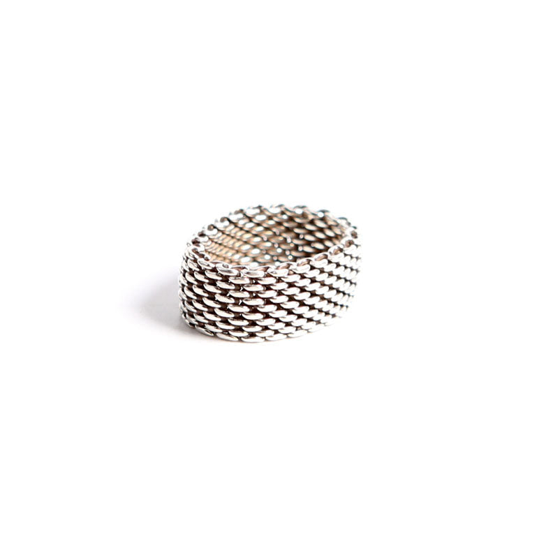 Somerset Mesh Ring 925 Size 8