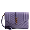 617662 Grain De Poudre Envelope Clutch Purple