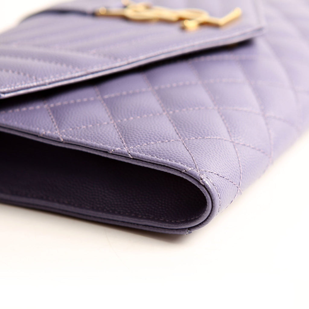 617662 Grain De Poudre Envelope Clutch Purple