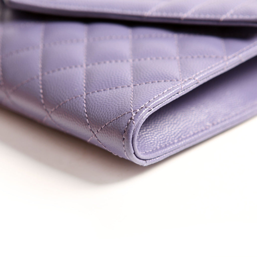 617662 Grain De Poudre Envelope Clutch Purple