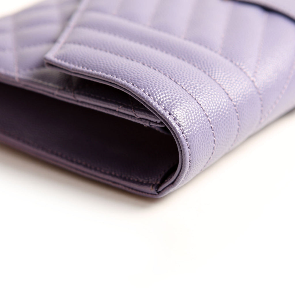 617662 Grain De Poudre Envelope Clutch Purple