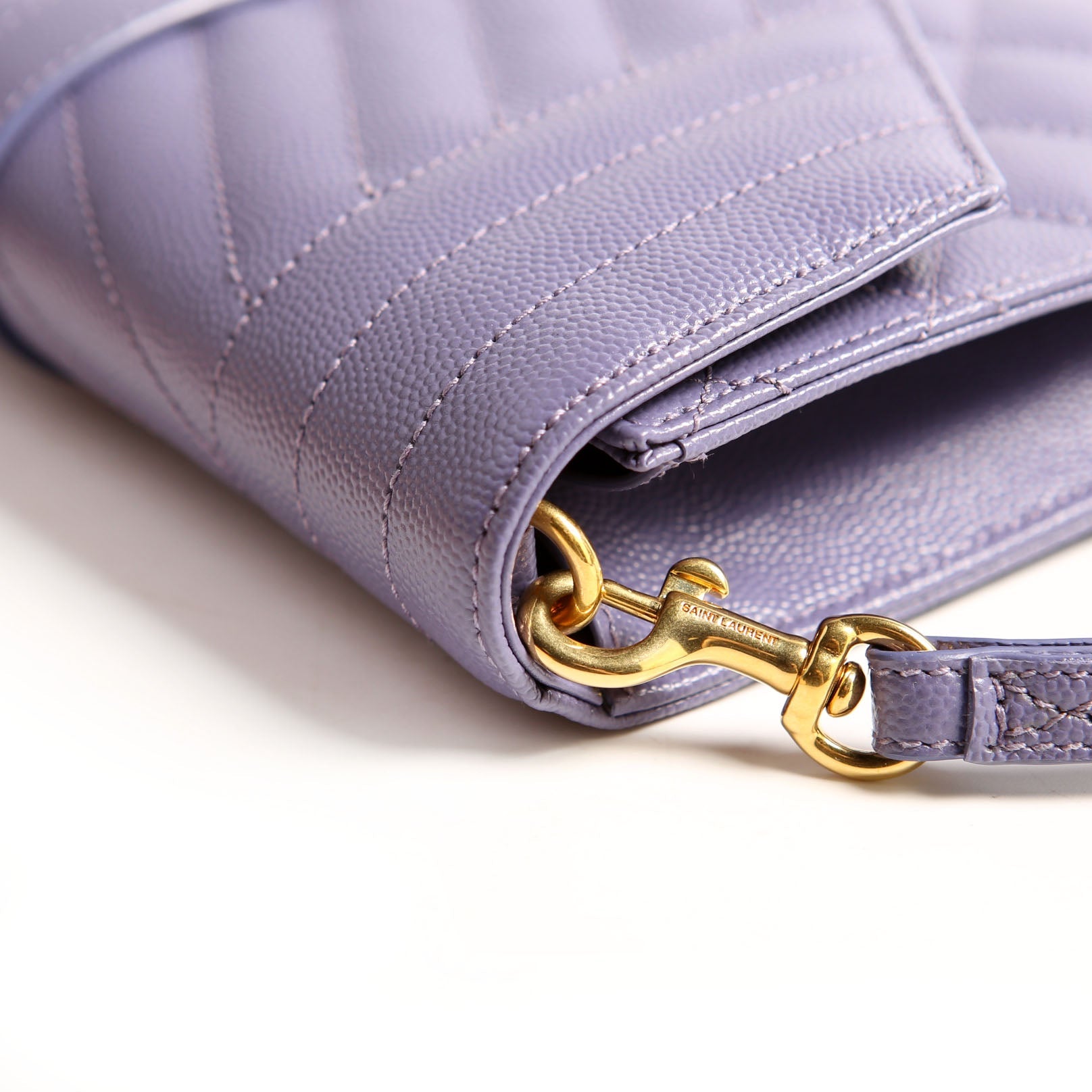 617662 Grain De Poudre Envelope Clutch Purple