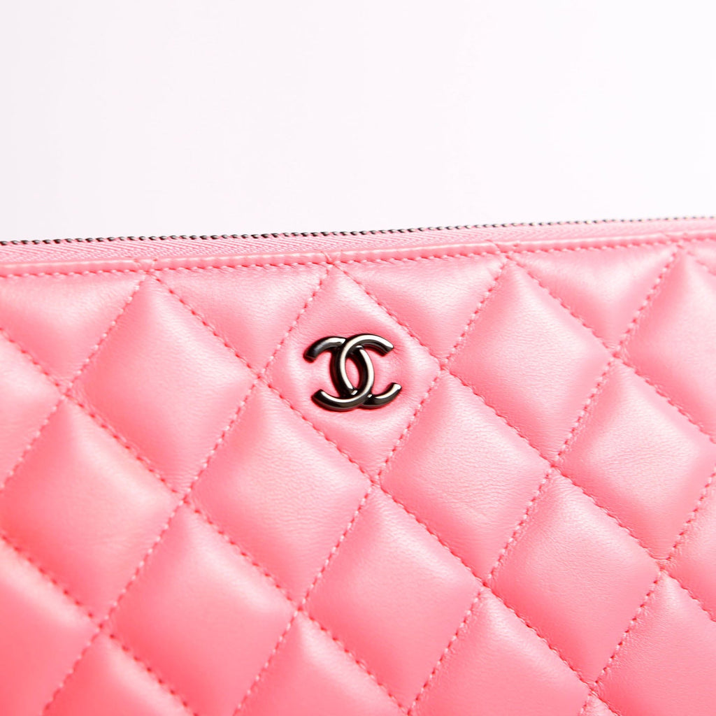 O Case Medium Lambskin Pink