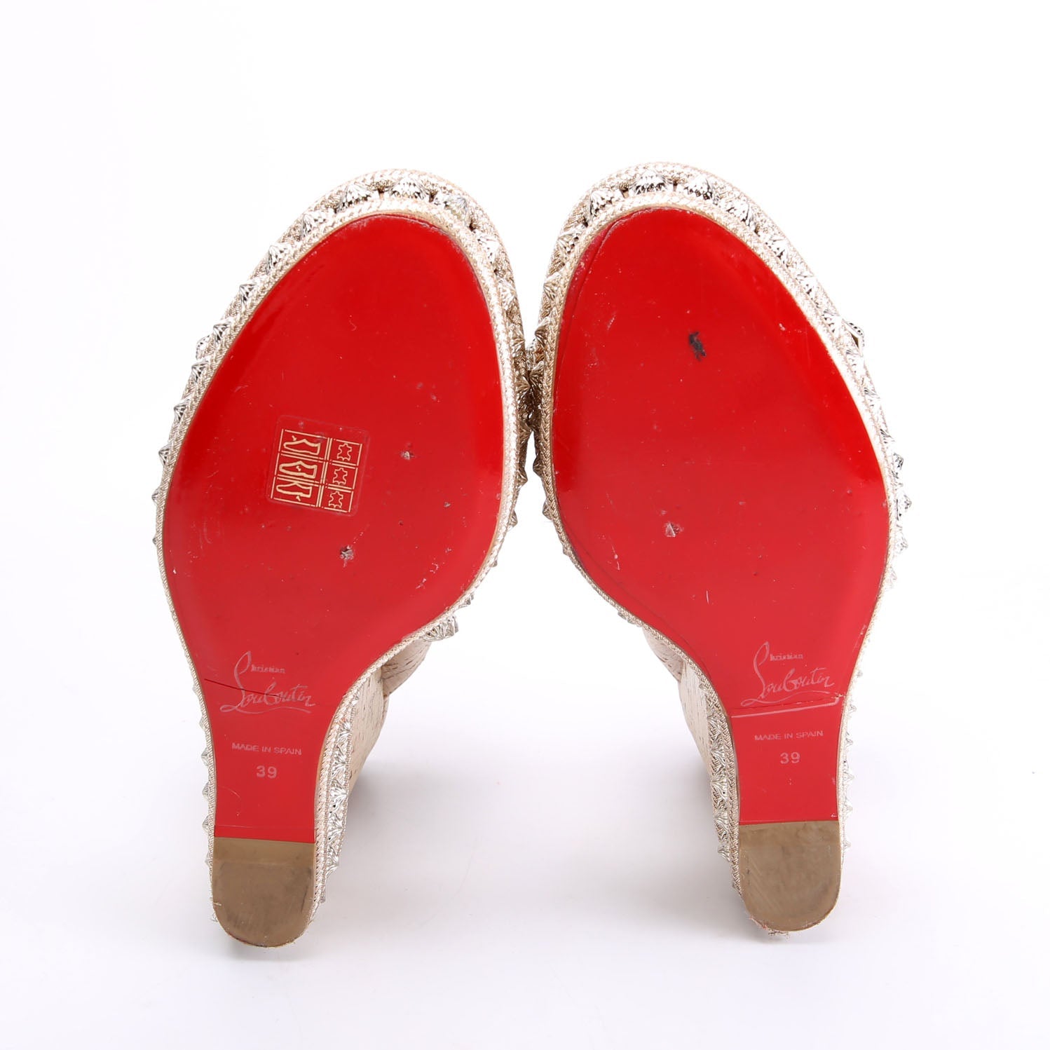 Pyradiams Cork Platform Wedges Size 39