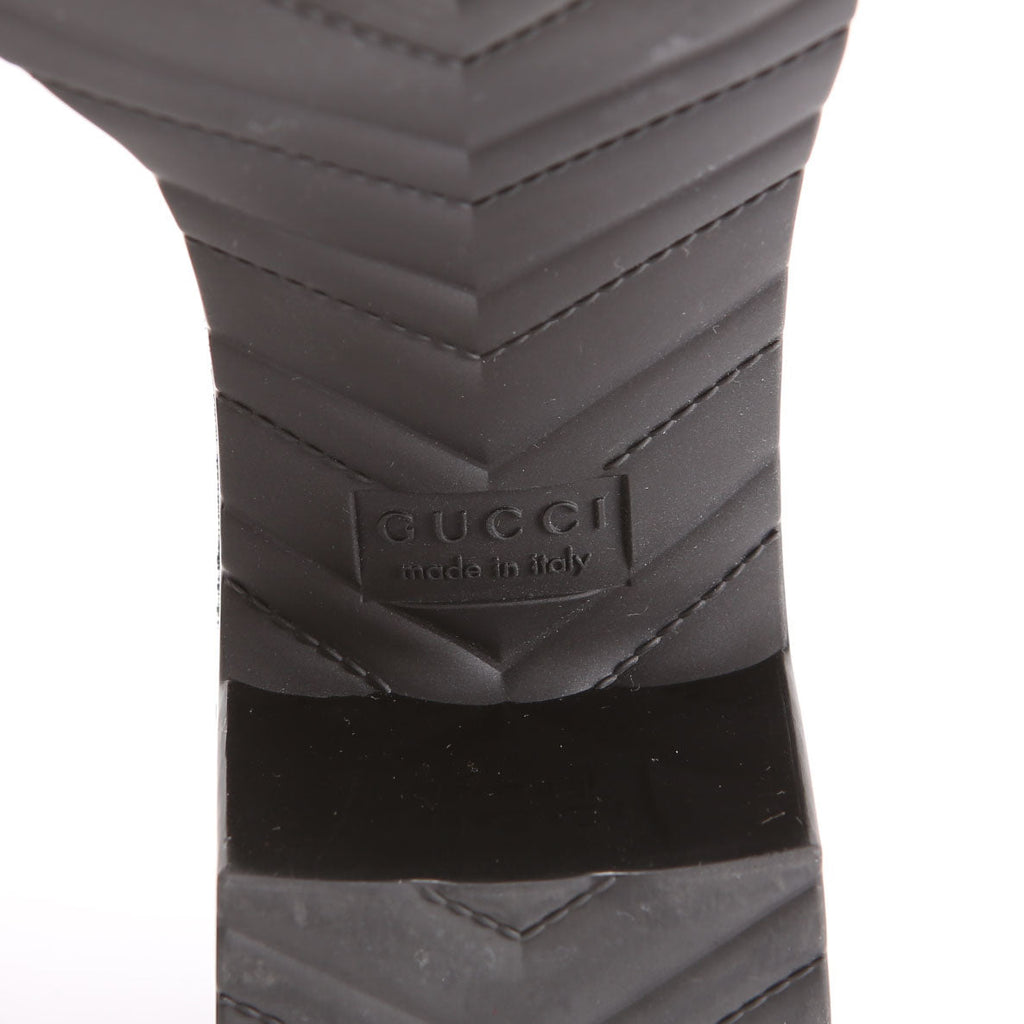 Logo Rubber Slides Size 40 Black