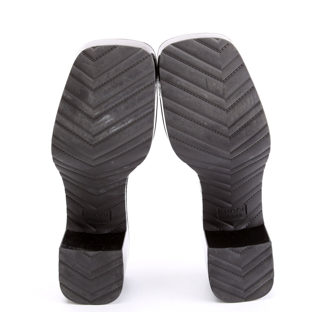 Logo Rubber Slides Size 40 Black