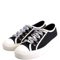 Walk'N'Dior Sneakers Size 39.5 Black/White
