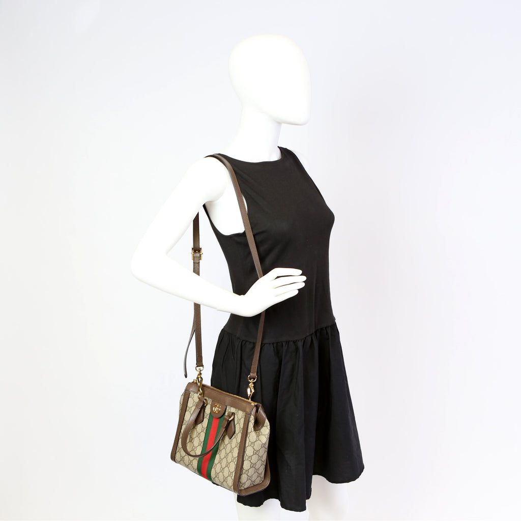 547551 GG Supreme Ophidia Small Tote