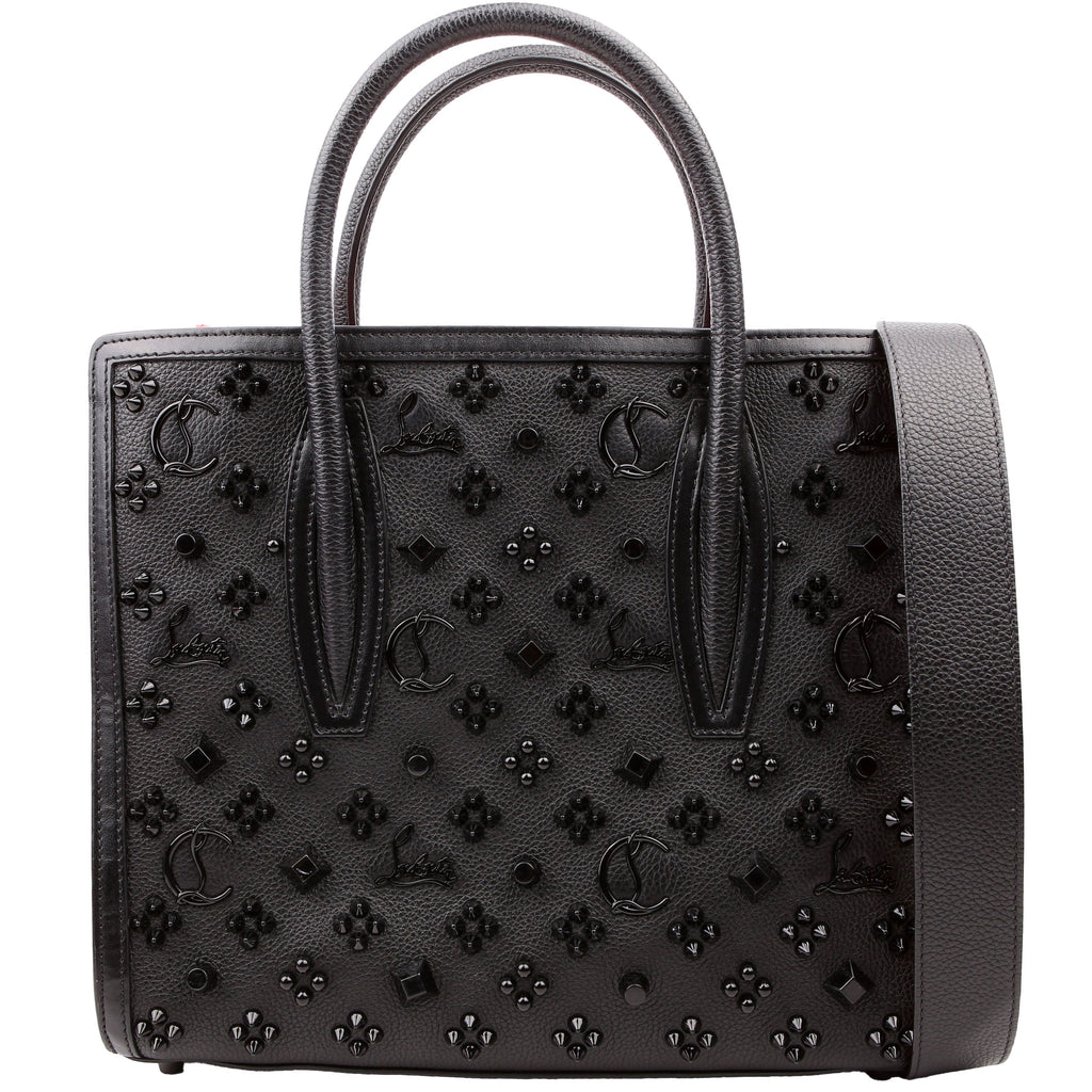 Paloma Medium Satchel Calfskin Spikes Loubinthesky