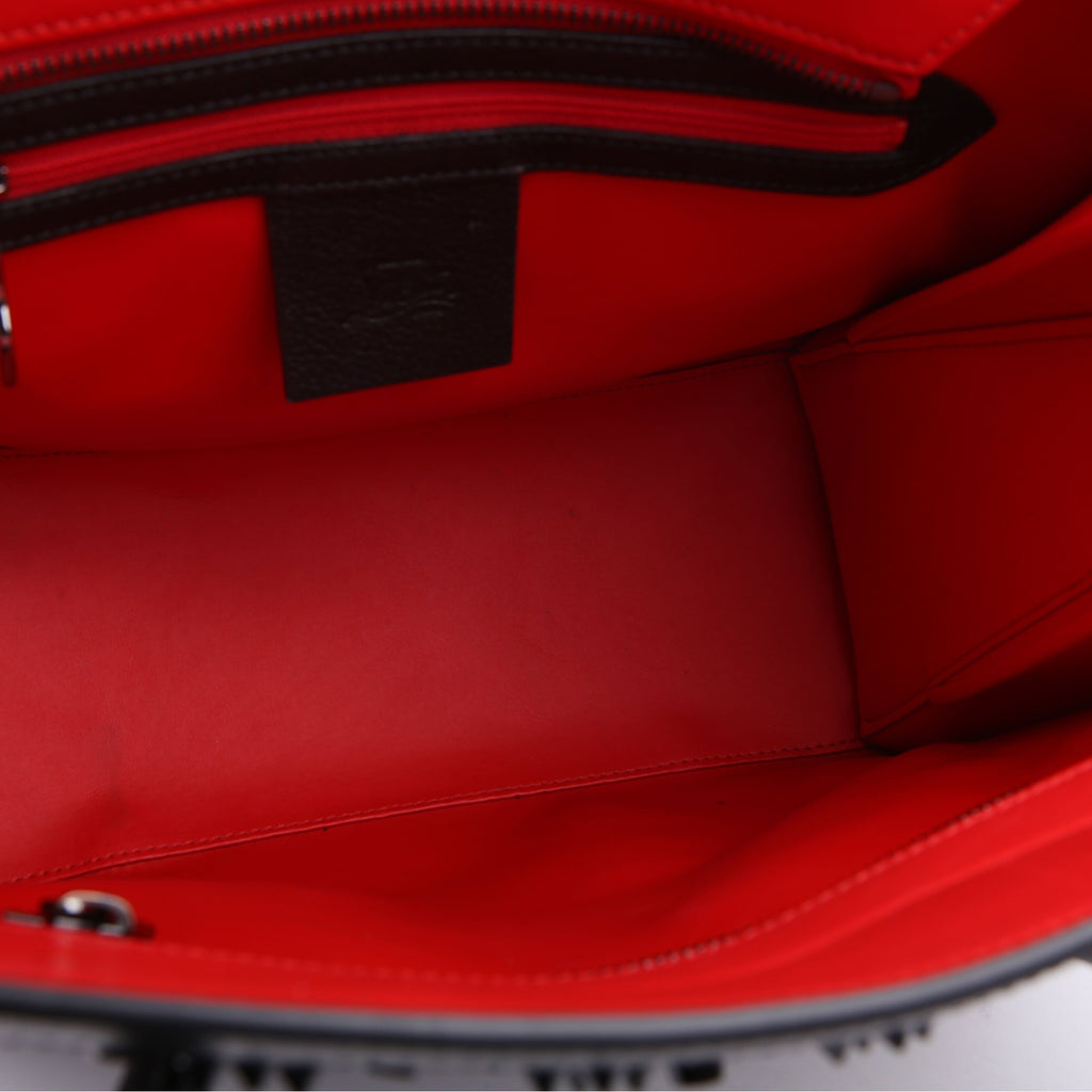 Paloma Medium Satchel Calfskin Spikes Loubinthesky