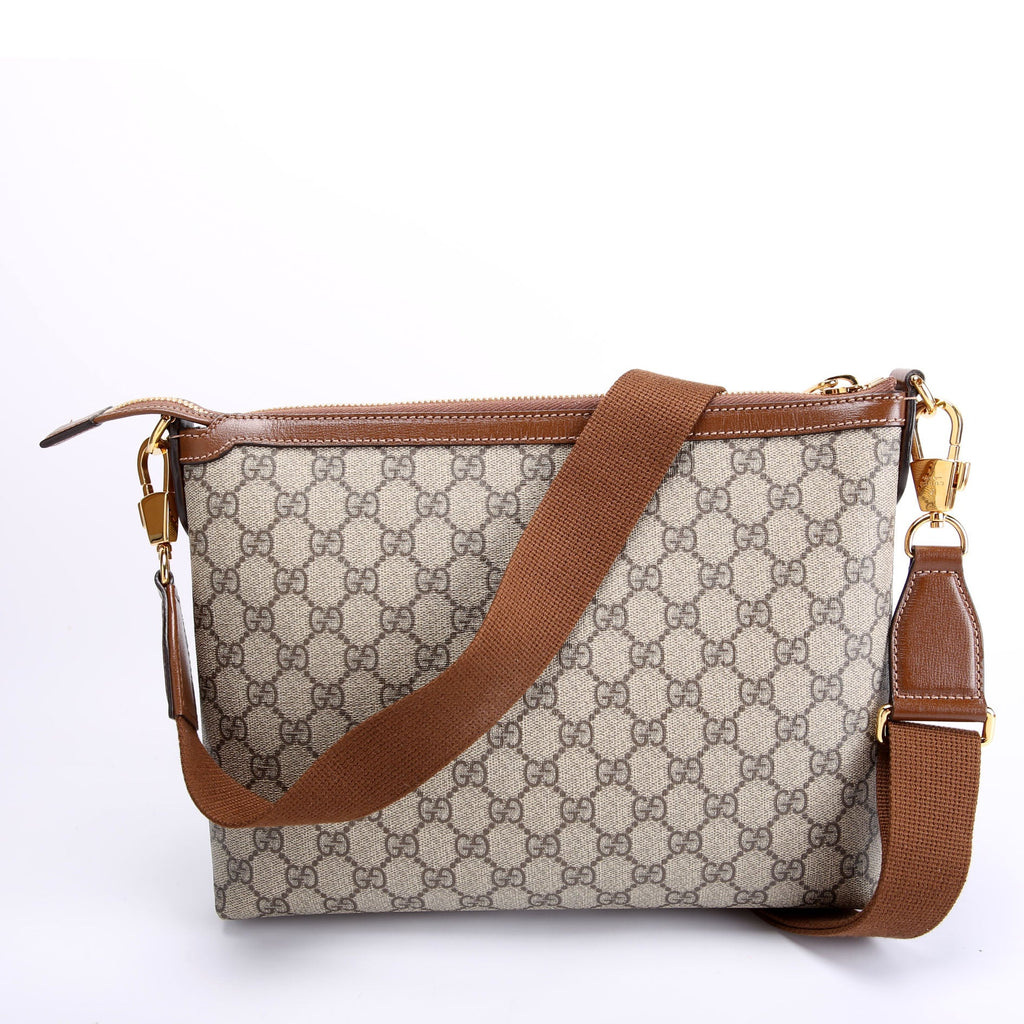 726833 GG Supreme Interlocking G Messenger Bag
