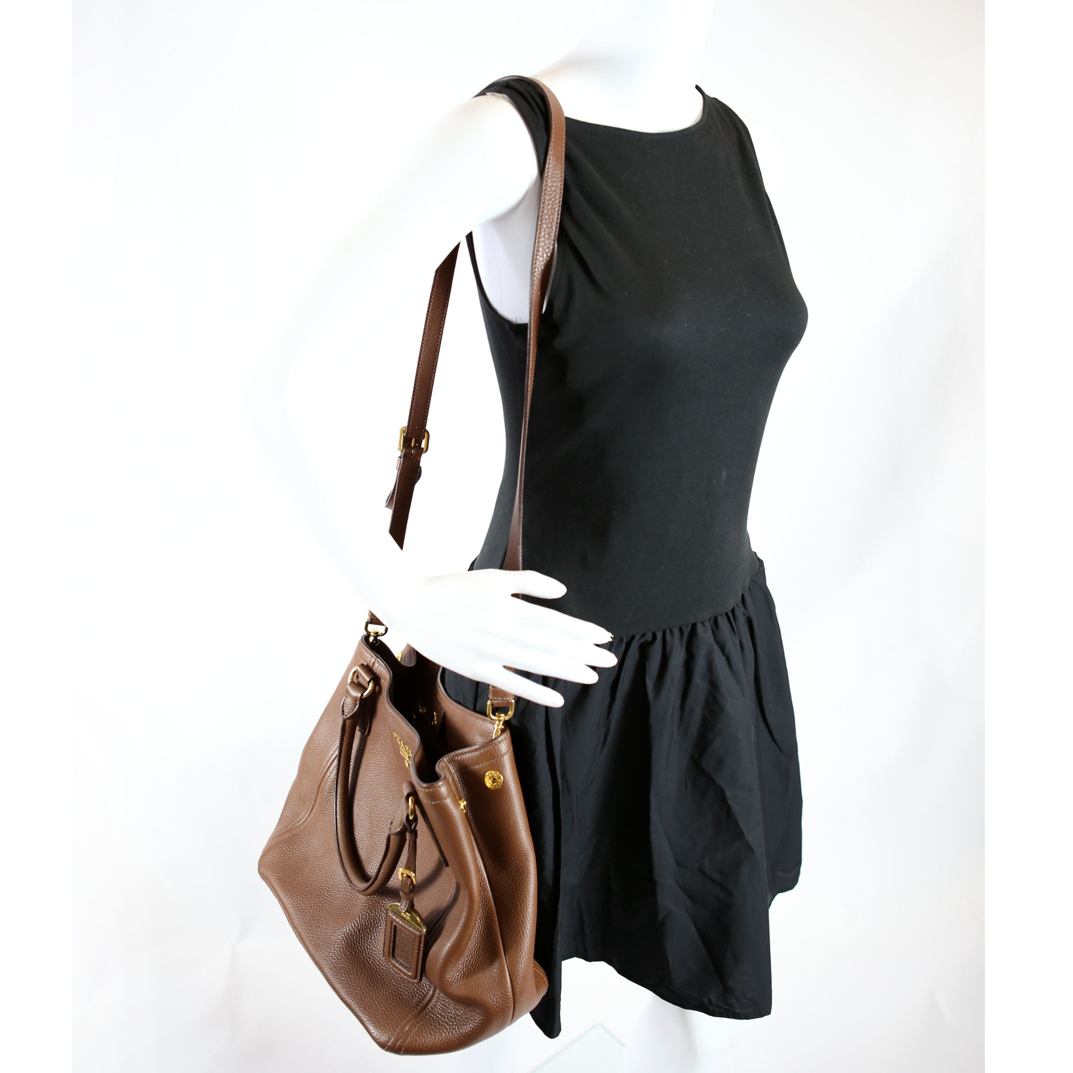 1BH079 Vitello Phenix Shoulder Bag