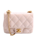 Classic Flap Mini Sweetheart Chain Caviar RFID Beige