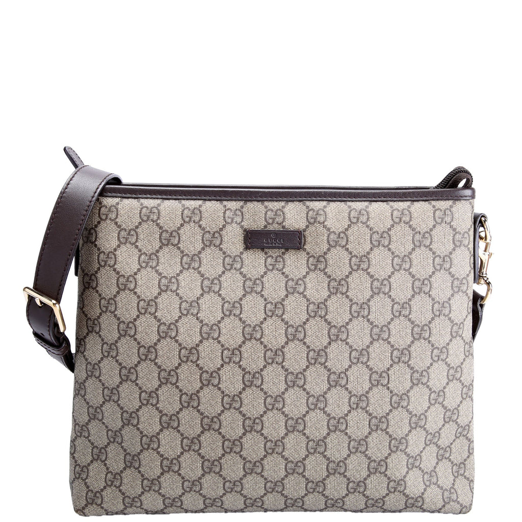 388924 GG Supreme Crossbody Beige/Brown