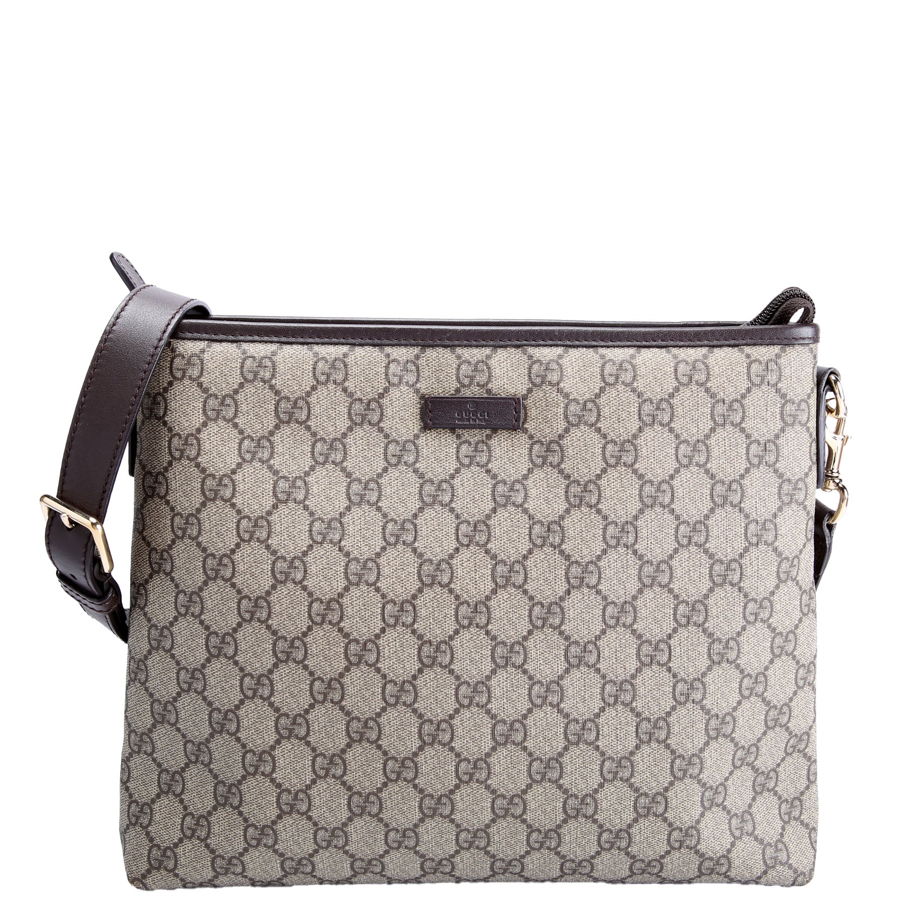 388924 GG Supreme Crossbody Beige/Brown