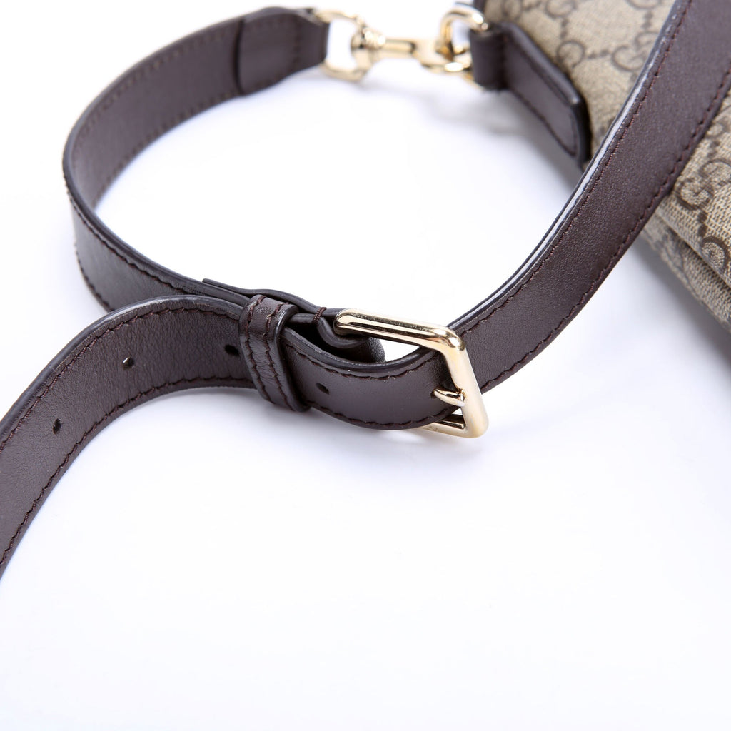 388924 GG Supreme Crossbody Beige/Brown