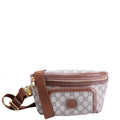 733240 GG Supreme Interlocking large Belt Bag Brown/Beige