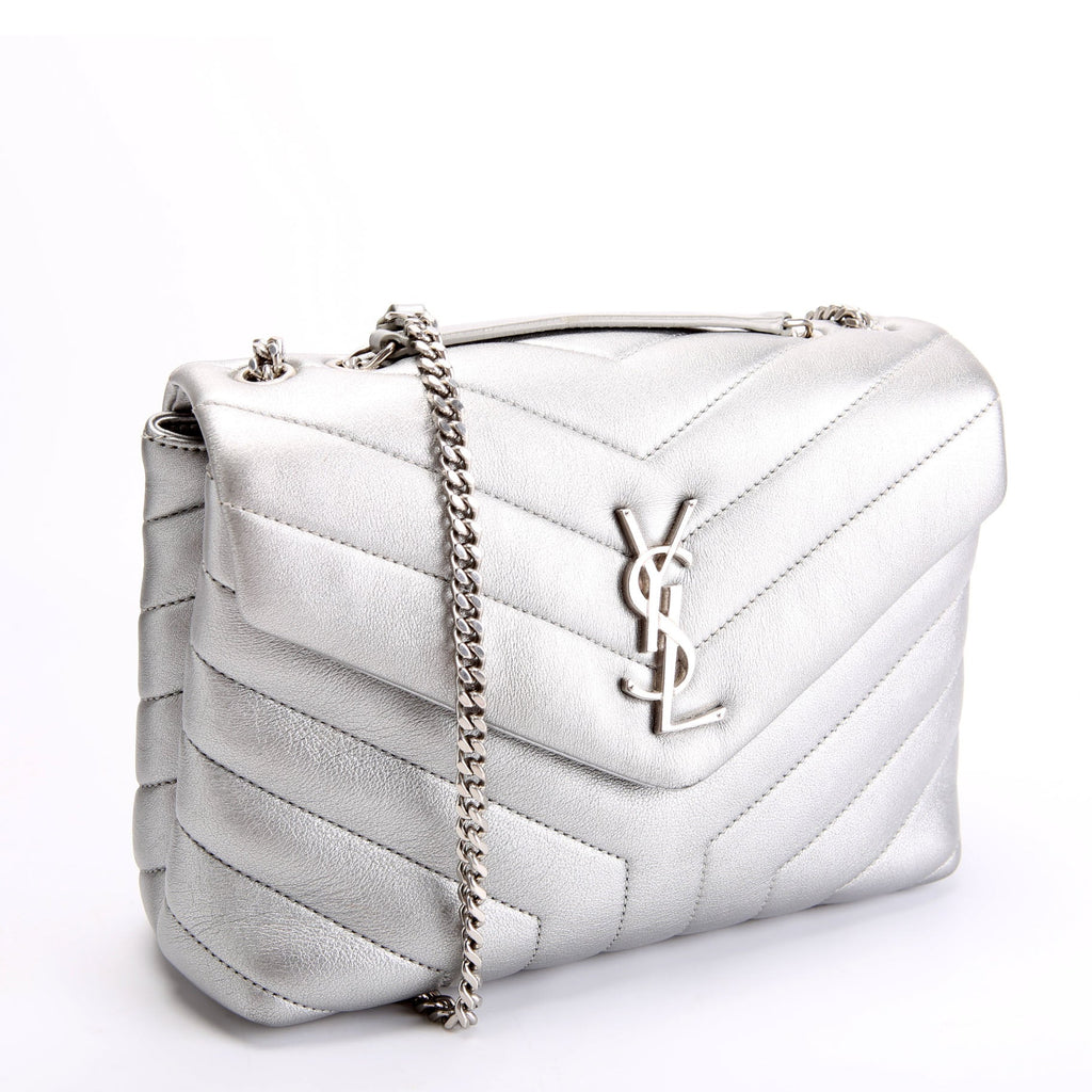 Loulou Satchell Small 494699 Silver