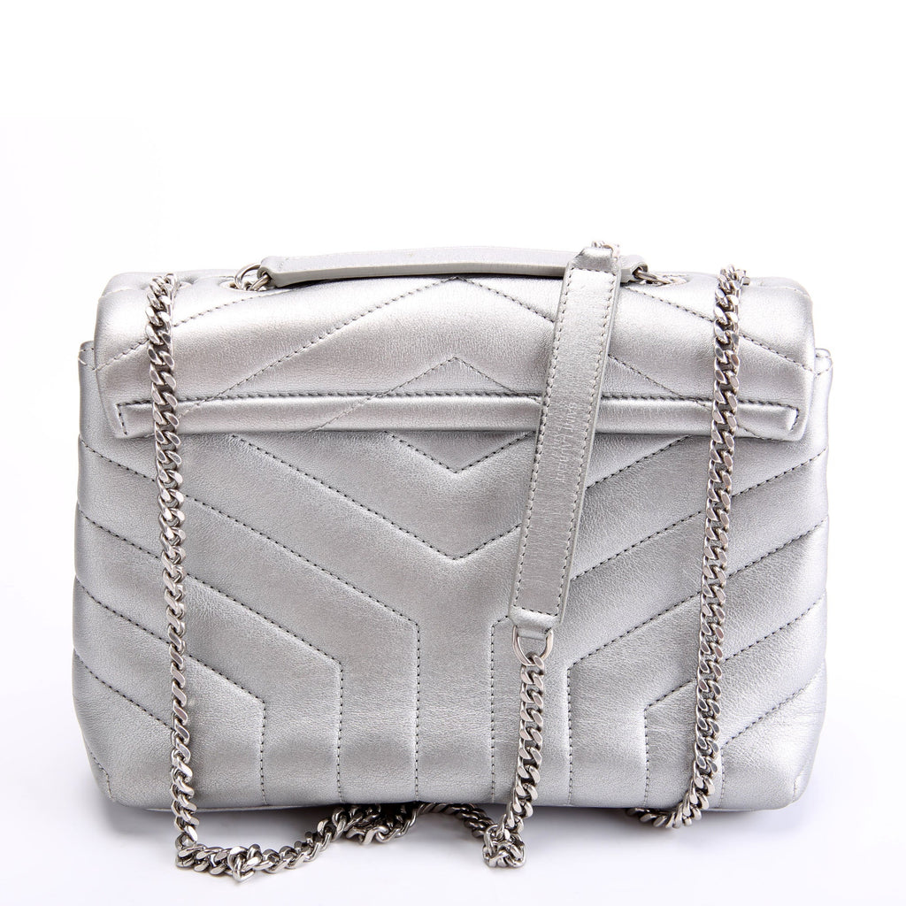 Loulou Satchell Small 494699 Silver