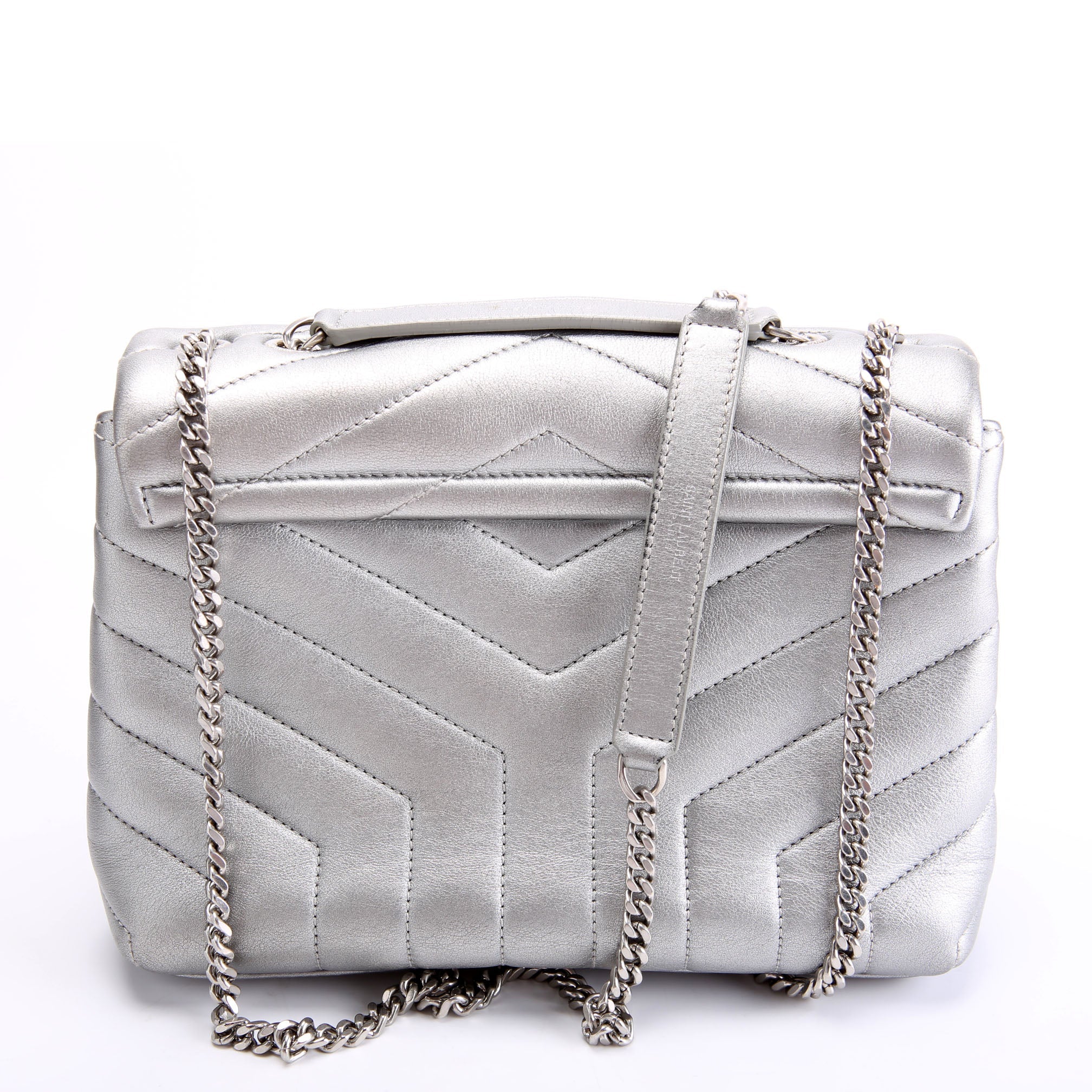 Loulou Satchell Small 494699 Silver