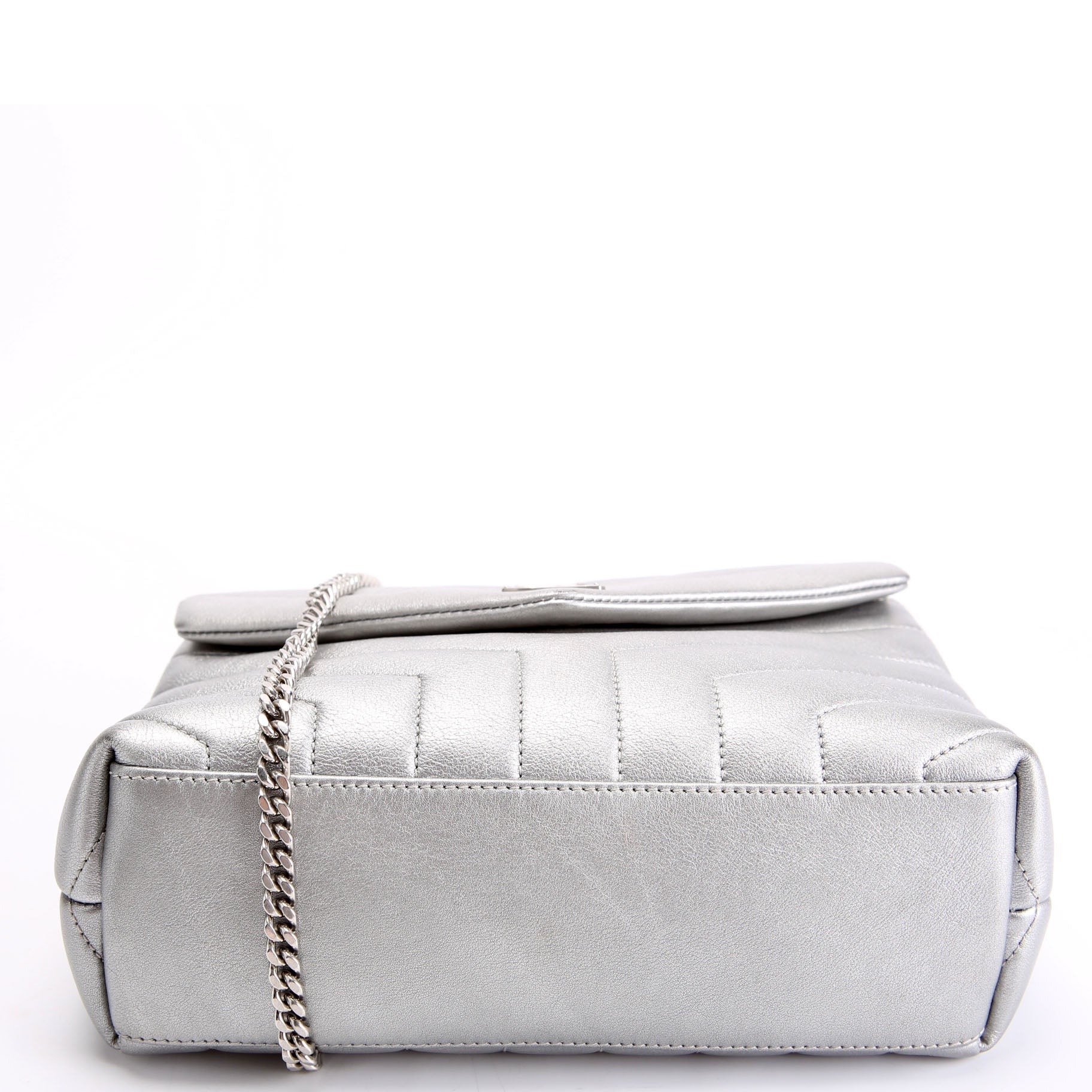 Loulou Satchell Small 494699 Silver