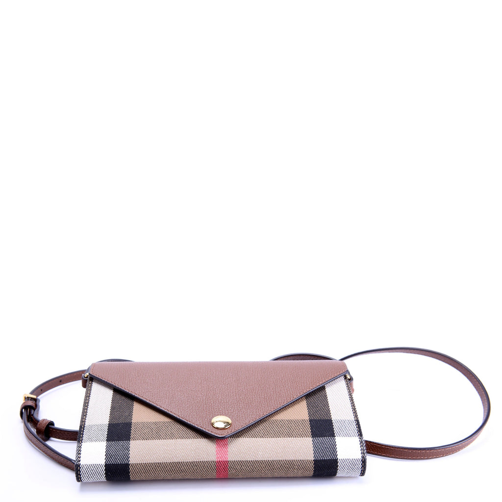 Vintage Check Hannah Strap Wallet