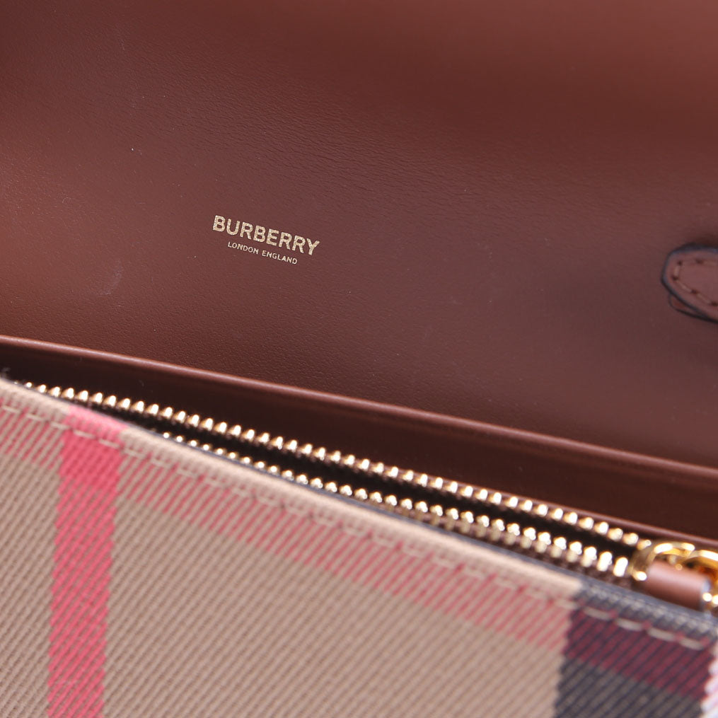 Vintage Check Hannah Strap Wallet