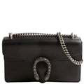 Gucci 400249 Dionysus Leather Shoulder Small Black