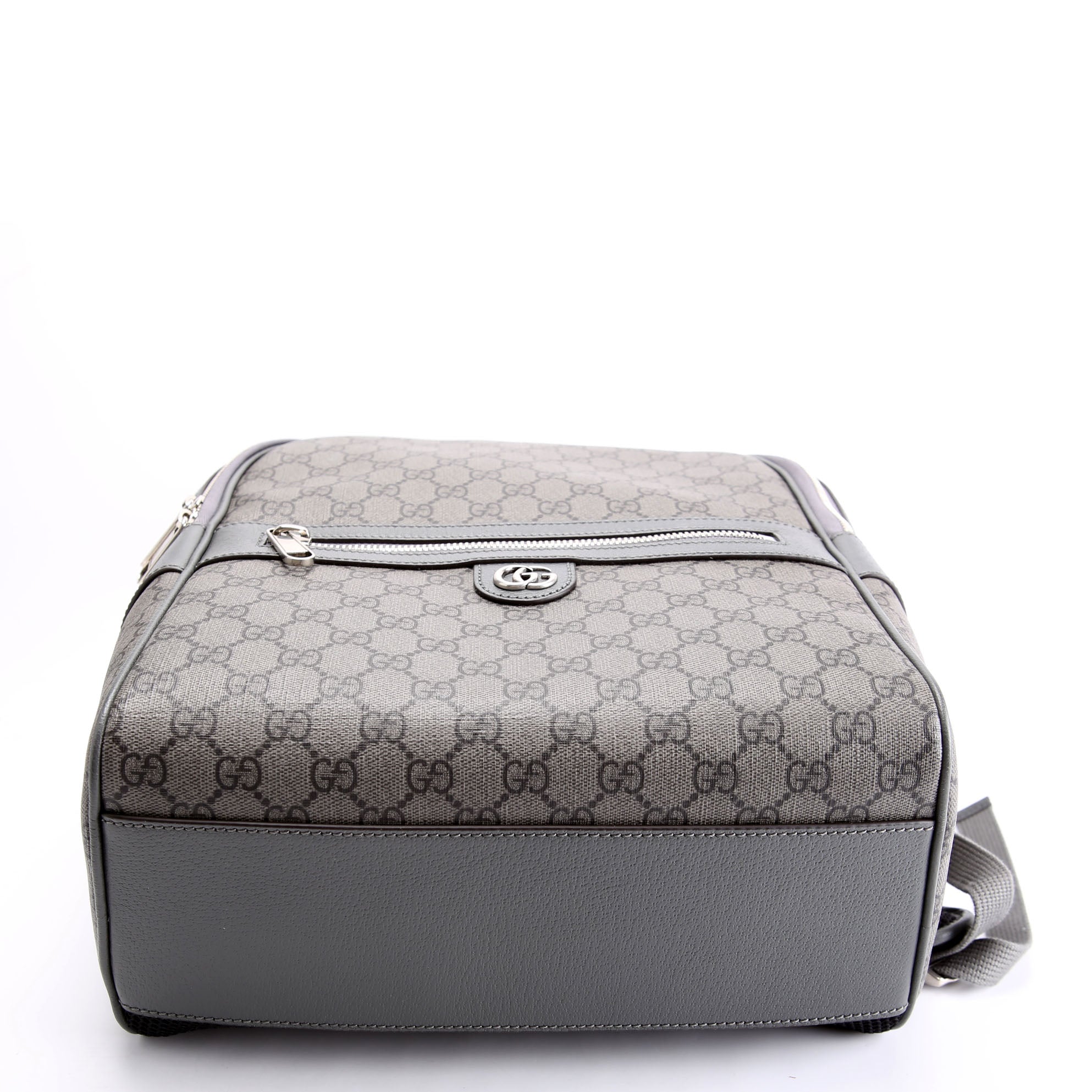 Gucci 821938 GG Supreme Ophidia Medium Backpack Grey