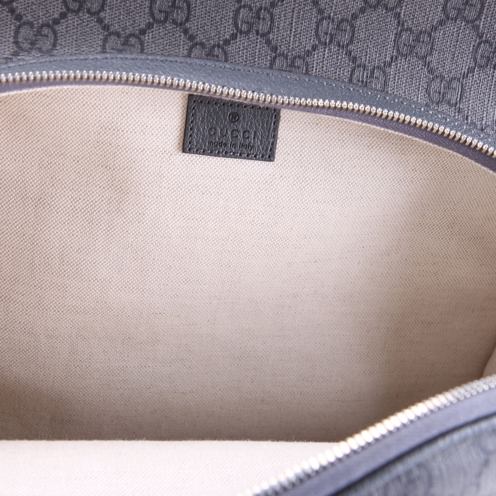 Gucci 821938 GG Supreme Ophidia Medium Backpack Grey