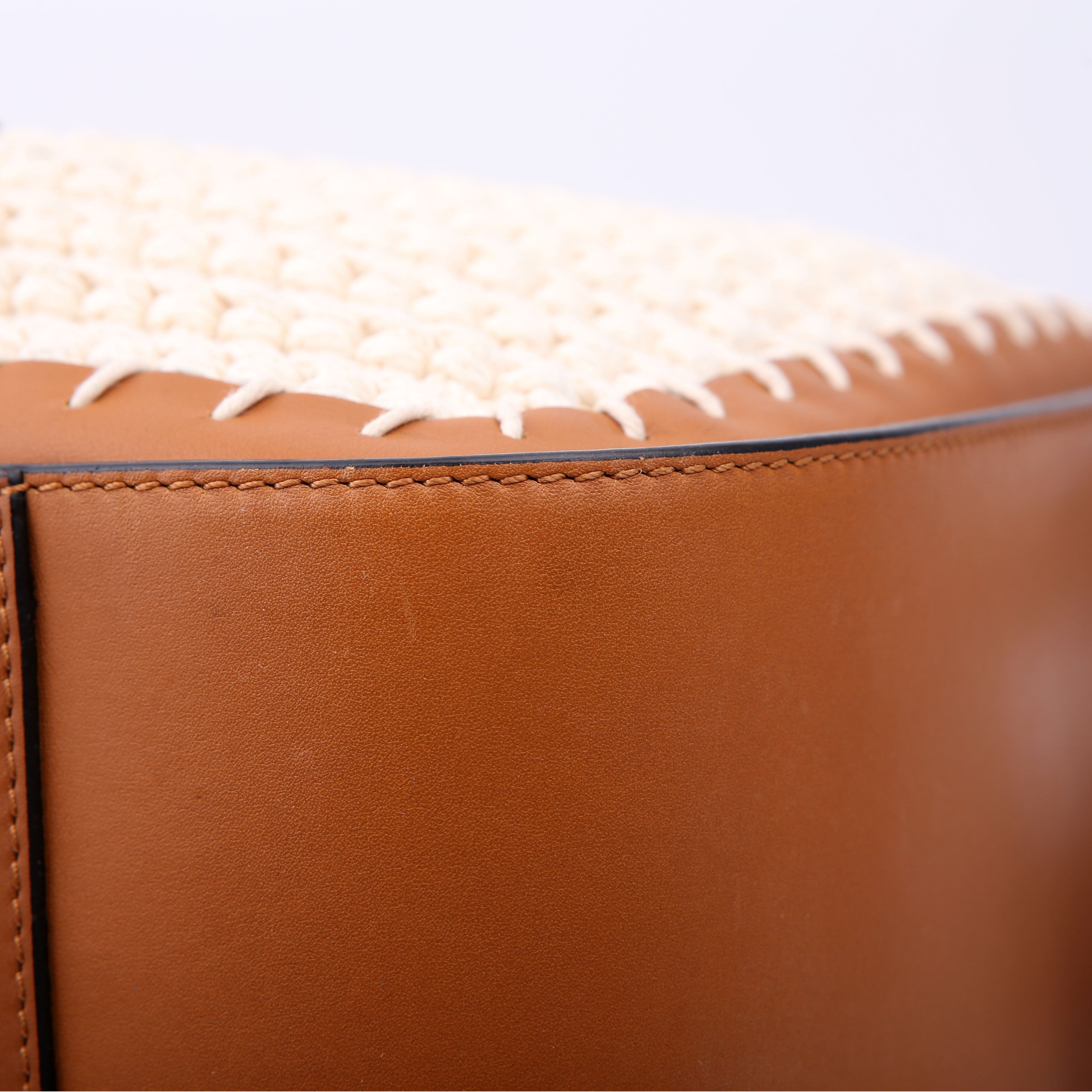 Crochet Hammock Shoulder Small Brown