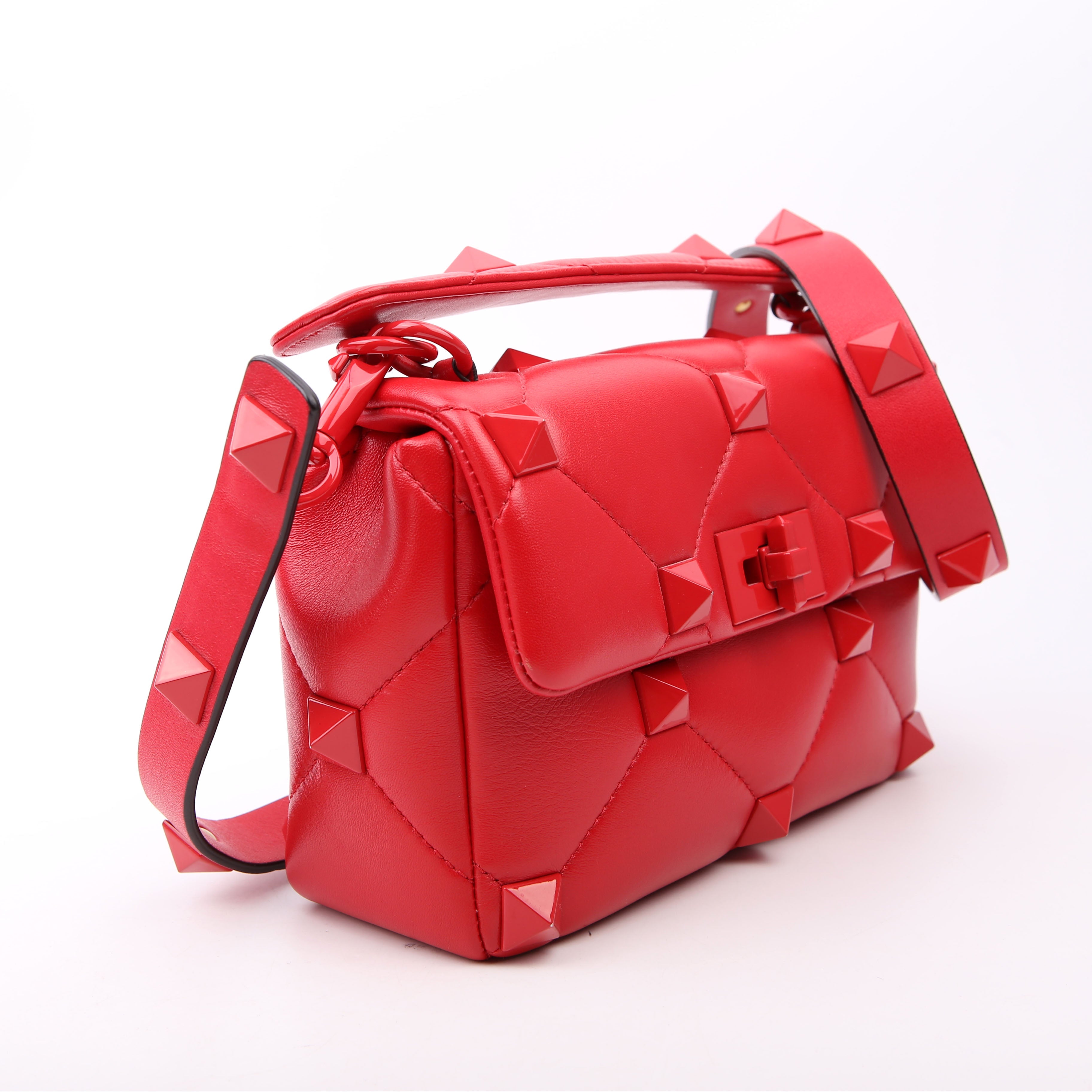 Roman Stud Monochrome Medium Red