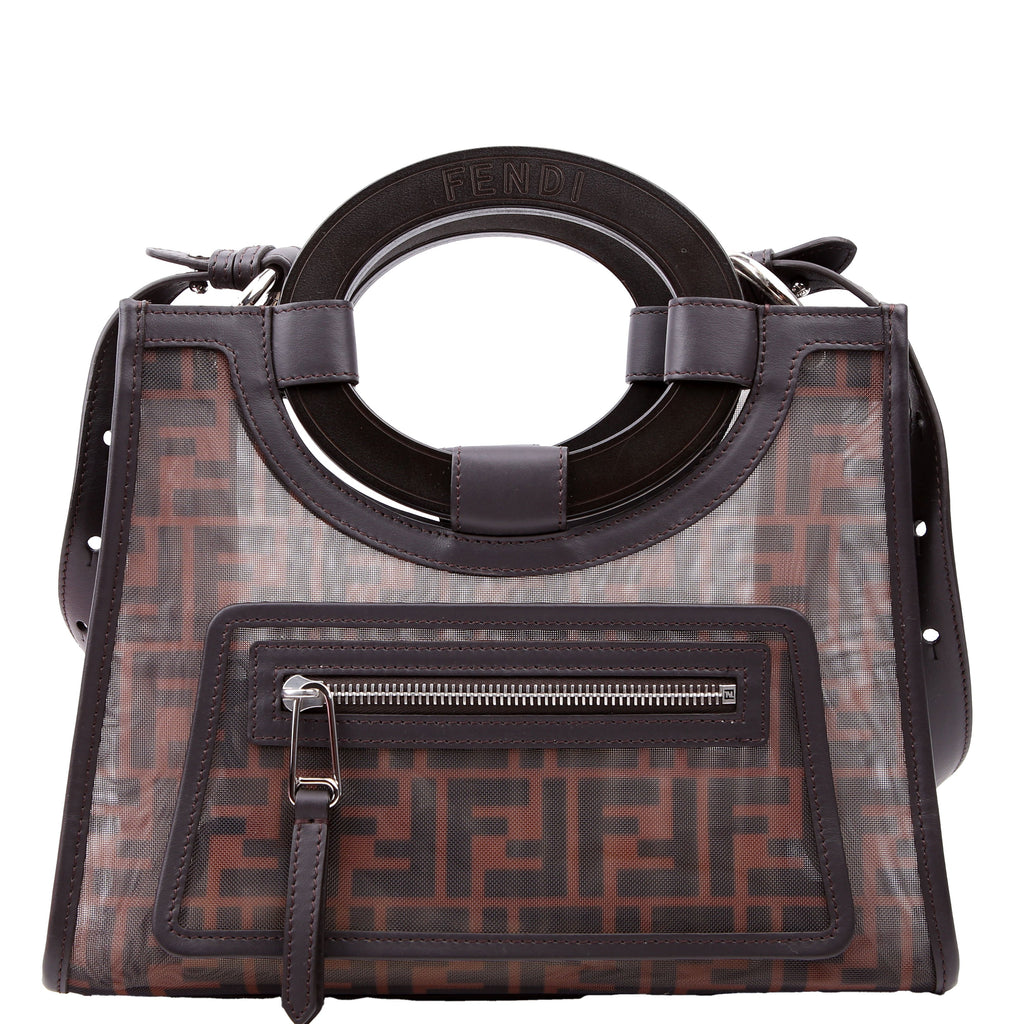 FF 1974 Mesh Runaway Shopper Small Brown
